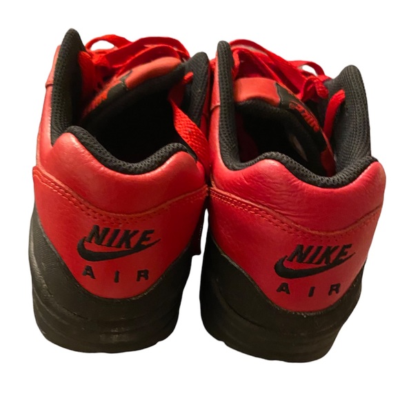 Nike Air Max, men 8, red & black, excellent used condition, worn once, $160 - Picture 5 of 7